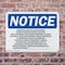 Signmission Extremely High Arc Flash Incident Energy OSHA Notice Sign, Plastic, 10in W x 7in L, 2PK OS-2PACK-NS-P-710-L-12291 - alternate 3